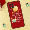 Love You To The Moon And Back Art Case For Samsung Galaxy M33 M15 M55 M31 M13 M12 M14 M06 M16 M36 M56 M53 M32 M52 M35 M34 M54