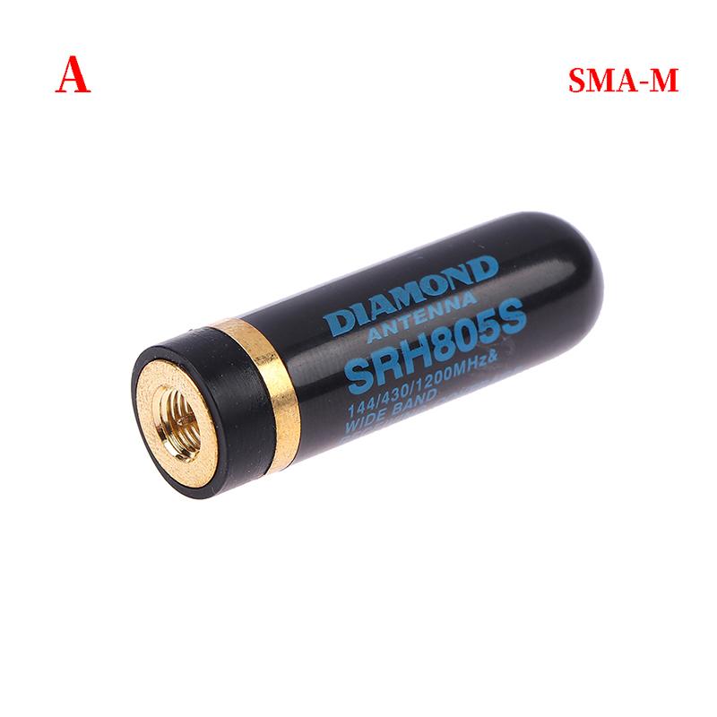 Sma-M/Sma-F двухдиапазонная антенна УВЧ + УВЧ SRH805S рация для Baofeng/Yaesu