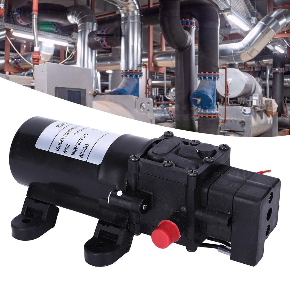 Мини Интеллектуальный Диафрагменный Насос для Очистителя Воды DC12V FL321080W Диаметр Выходного Отверстия 10 мм
