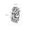 Animal Tattoo Sticker Tiger Head Wolf Head Geometric Shape Wind Set Water Transfer Flower Arm Sticker