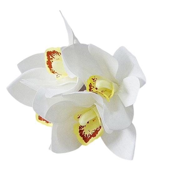 Искусственный цветок Тонкая работа Погодоустойчивый 4 ветки Реалистичное прикосновение Ультрареалистичная имитация