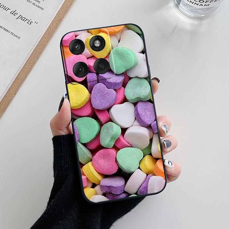 Для Motorola Edge 60 Fusion Edge60 Pro Чехол Милая силиконовая накладка для телефона Для Moto Edge 60 Fusion Funda Противоударный бампер