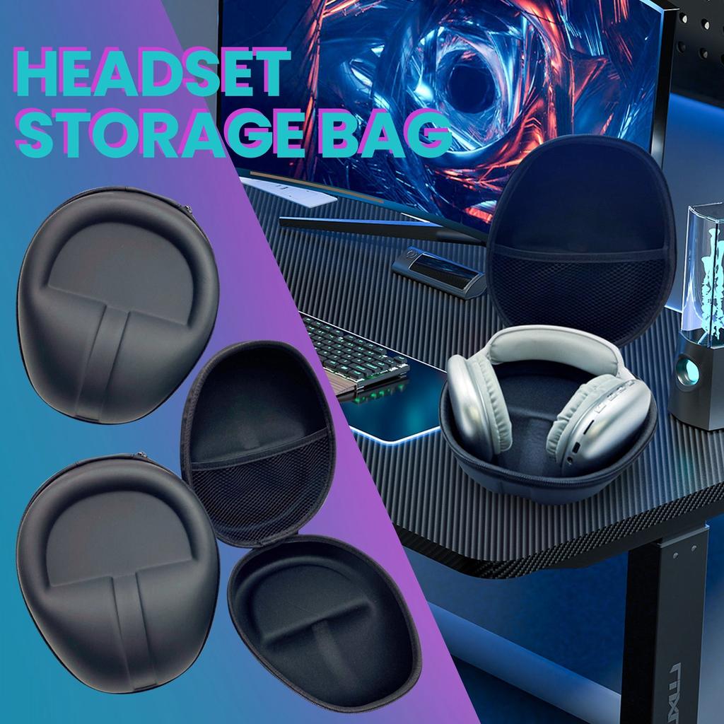 Сумка для наушников с креплением на голову, сумка для хранения беспроводных наушников