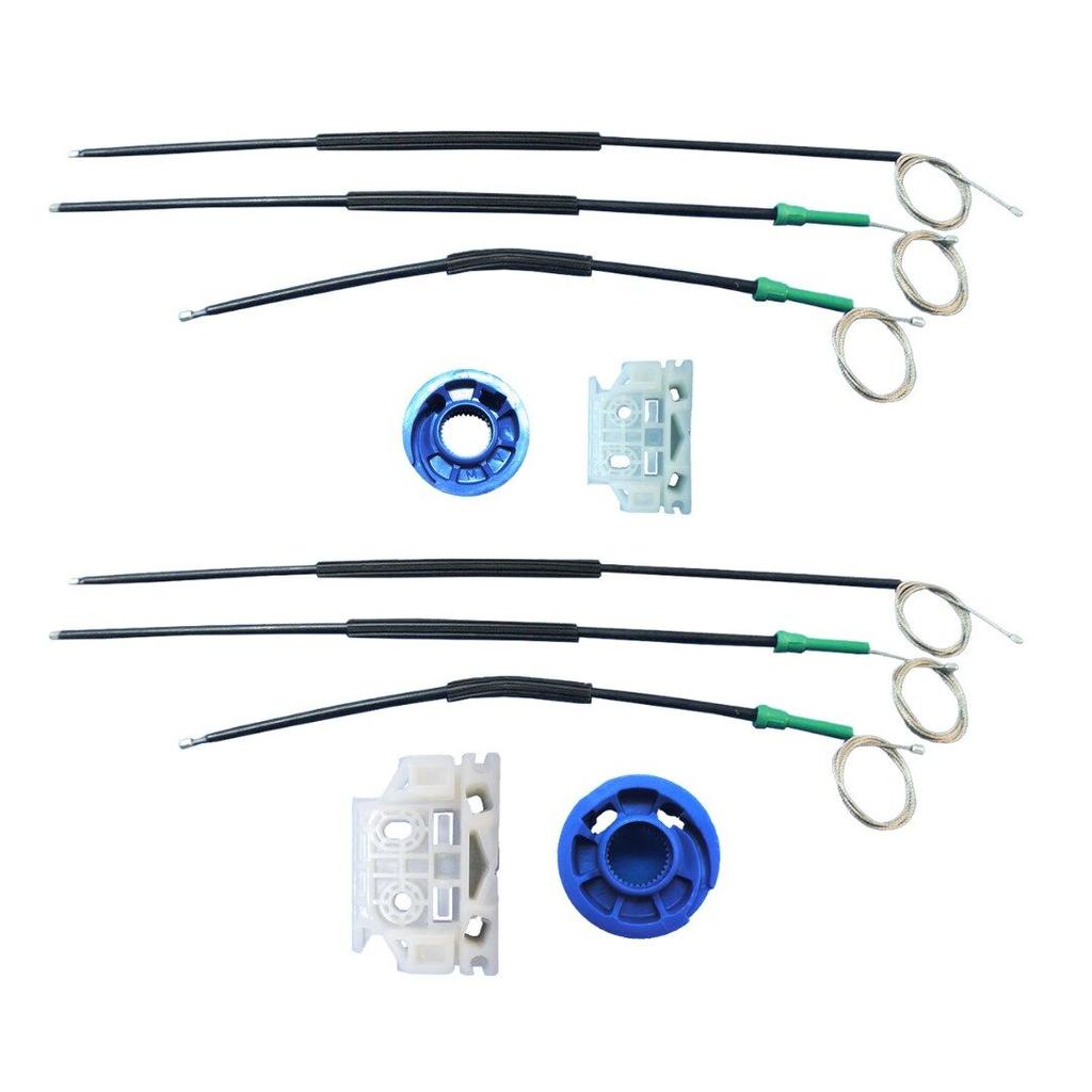 Front Door Glass Repair Kit for Citroen C5-Right-Left-SET