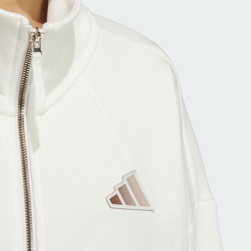 adidas Женская укороченная спортивная куртка с воротником-стойкой JL6277