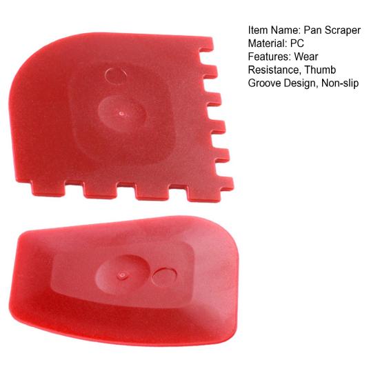 Полезный износостойкий чистый легкий скребок для сковороды для гриля, набор кухонной утвари, товары для дома, скребок для чистки сковороды