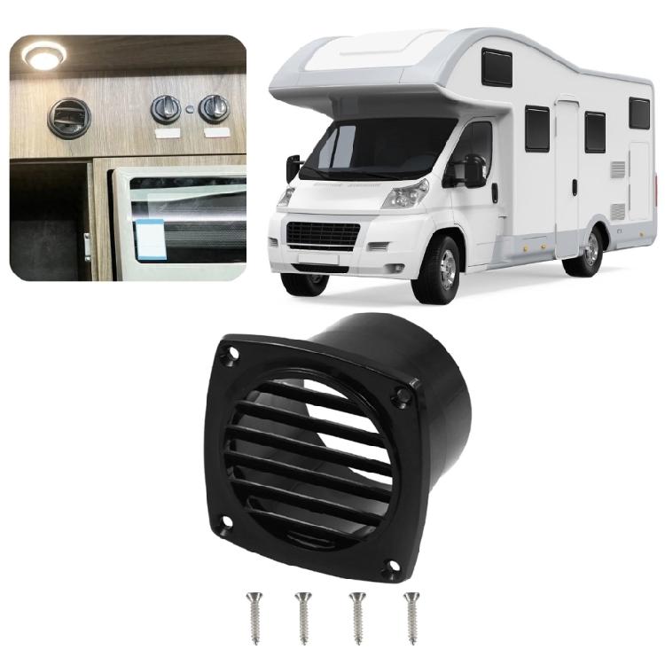 Marine Ducting Ventilation Air Vent Air Hose Thru Vent Universal Air Outlet Boat Vent Louvered Hose Vent Replacement