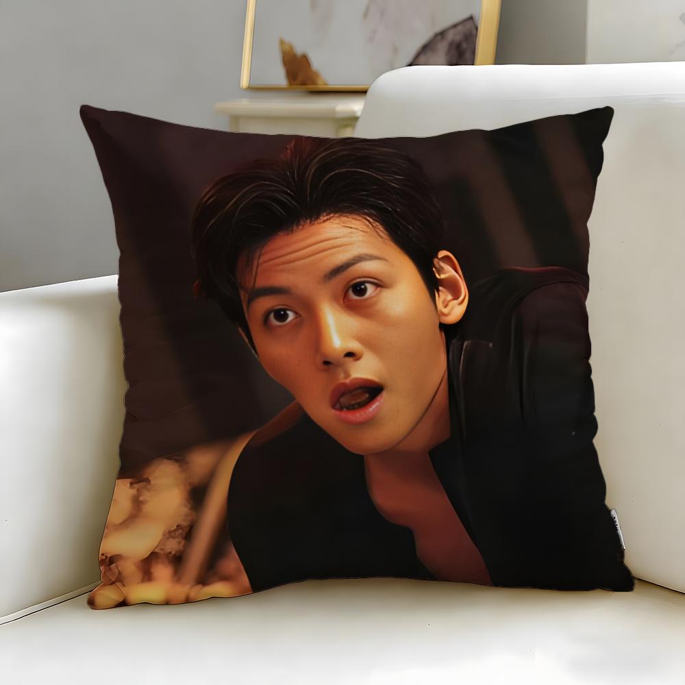 Популярная наволочка Jji Chang Wookable Cushion Cover Мягкая Легко стирающаяся Универсальная для дивана кровати путешествий и офиса