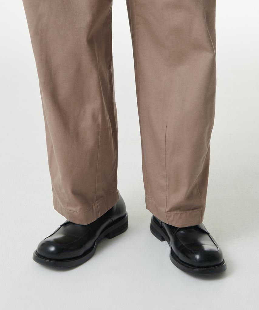 MUSINSA STANDARD Cotton Wide Balloon Pants [Mocha Beige]