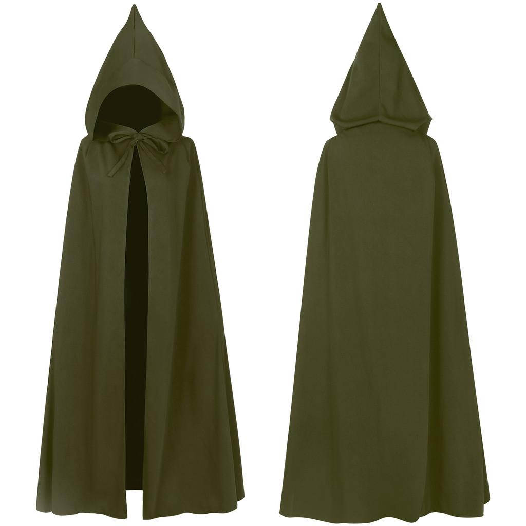 Medieval Knight Wizard Cloak Costume For Halloween Cosplay Stage Performance
