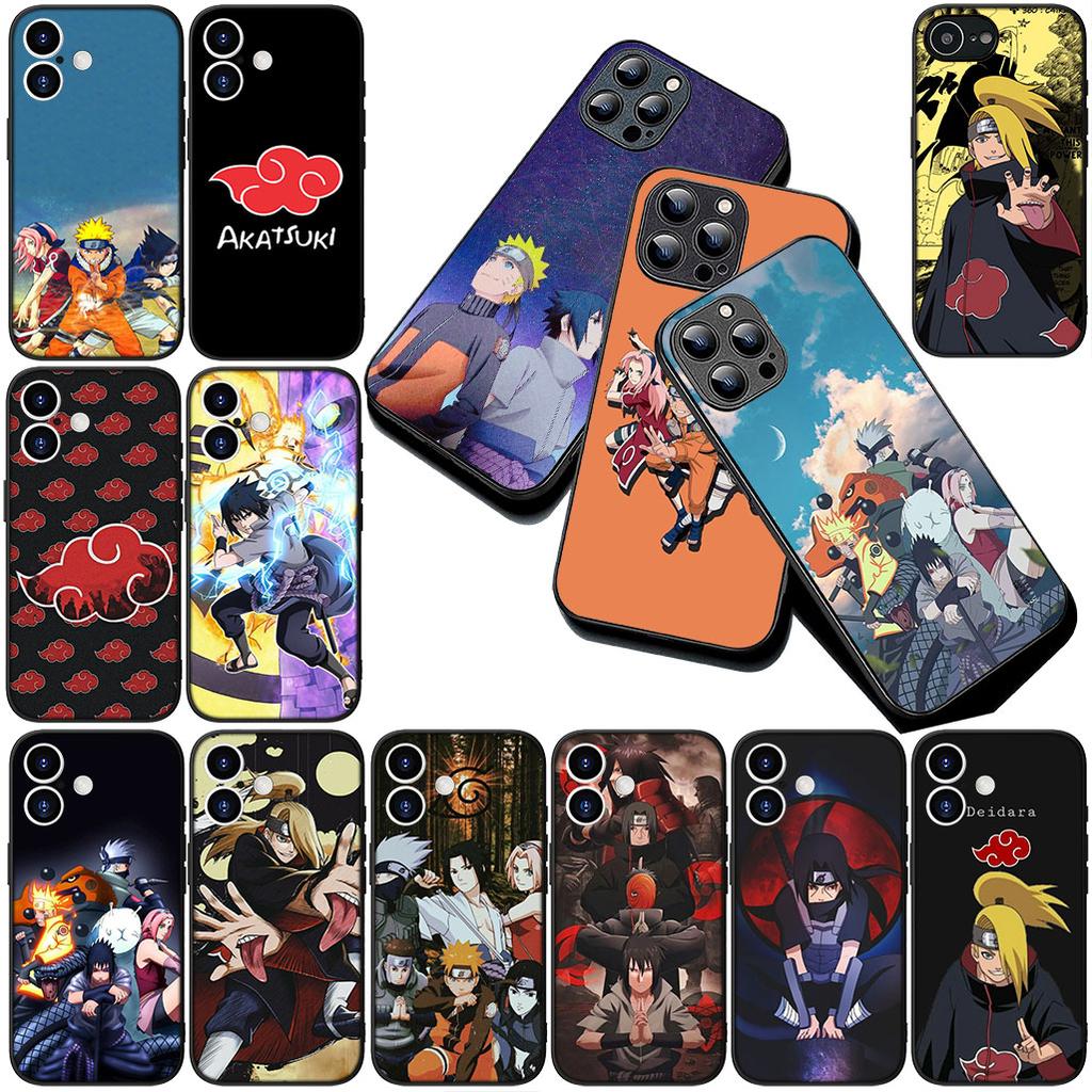 Soft Cover for Xiaomi Redmi Note 13 14 Pro Plus ProPlus 14C 13C Pro+ 5G Note13 Casing Phone Case Narutos Uchiha Sasuke Deidara