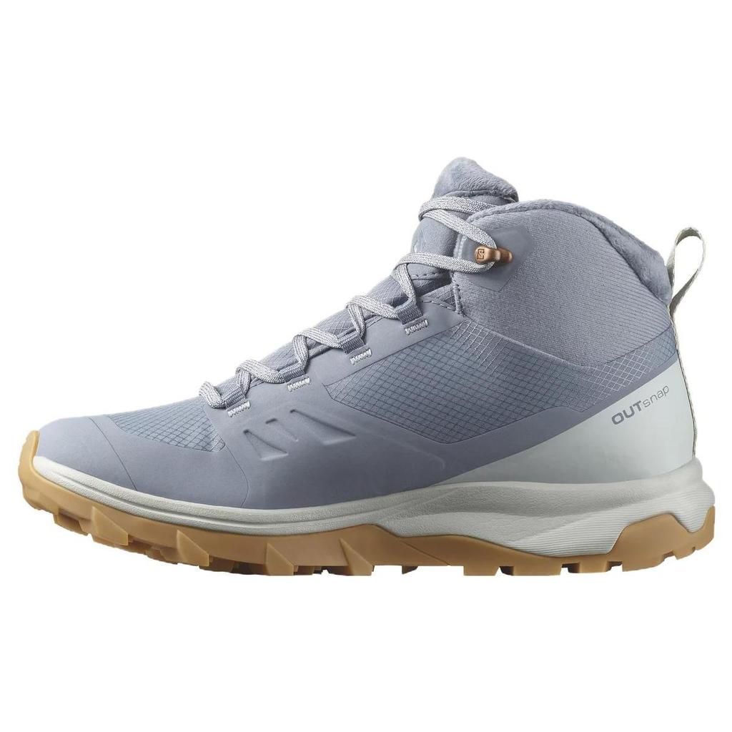 SALOMON Outsnap Cswp Амортизация, Износостойкие Высокие Уличные Ботинки Женские Синие 472899