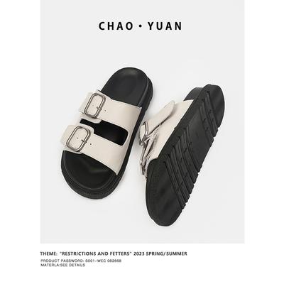 Женские шлепанцы на плоской платформе, повседневная обувь для ходьбы, новые туфли, удобные нарядные сандалии, 2024, новинка, летние пляжные модные шлепанцы, женские вьетнамки