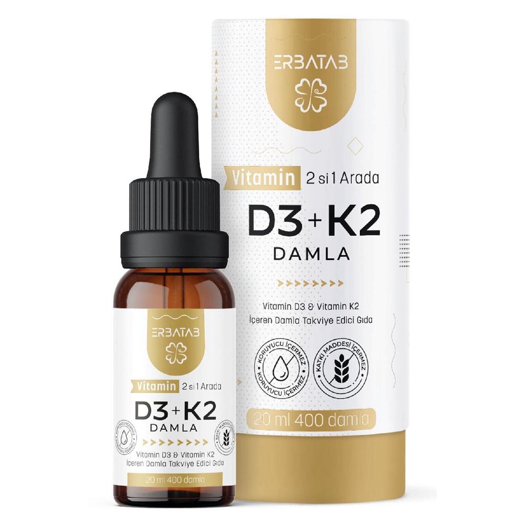 Витамин D3 K2 2 в 1 капли