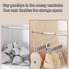 Windproof Clothes Drying Rack 8 Clips Hat Rack New Clothes Hanger  for Home Dormitory