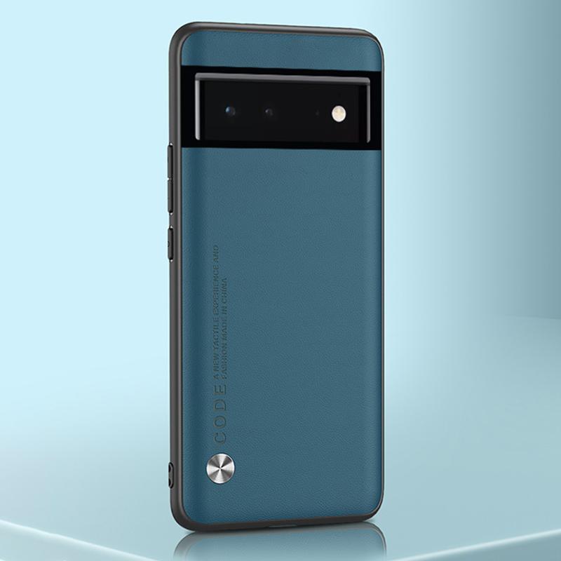 Для Google Pixel 6 5 4XL 6A 5A 4A Чехол Роскошный Мягкий Веганская кожа Текстура Тонкий Защитный Задняя крышка Чехол Для Google Pixel 7 Pro