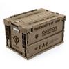 Groove Garage Mobile Suit Gundam Cucuruz Island Zeon Principality Folding Container External 530 X 366 X 334 Made of PP Doan's TAN, Dimensions