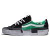 Vans Sk8 Comfortable Low-Top Skate Shoes Unisex Sneakers Black Green VN0009QSYJ71