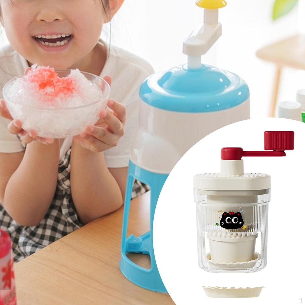 Ручная дробилка льда для приготовления смузи дома или на вечеринках