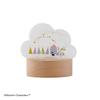 Chatani Moomin Cloud LED Milky H13 x W13 x Light, White, D7.5cm, 152-333241F