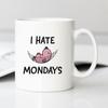 Я НЕНАВИЖУ ПОНЕДЕЛЬНИКИ Кружка