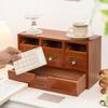 Desk Organizer Drawer Executive Office Supplies Multifunctional Vintage Tabletop Storage Drawers for