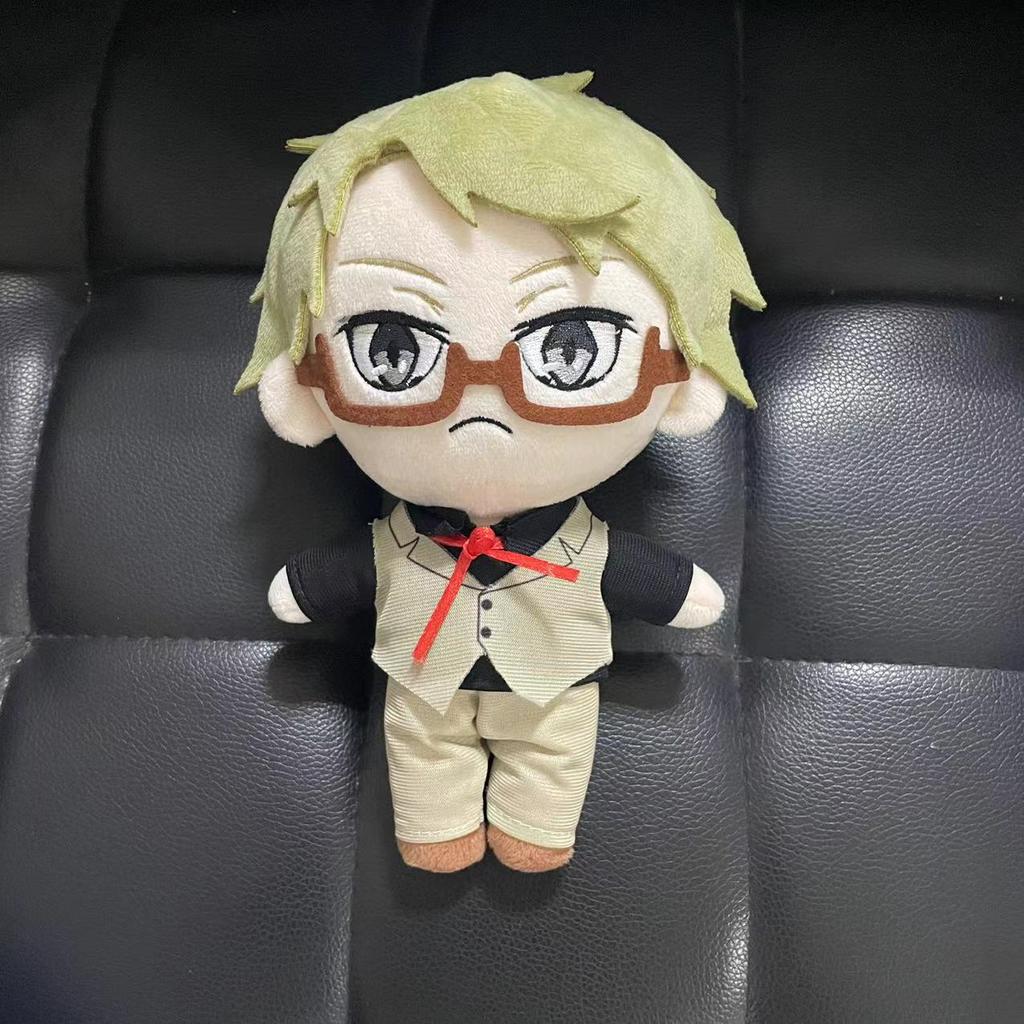 Мультяшная плюшевая кукла Bungou Stray Dogs Edogawa Rampo 20 см, милая мягкая игрушка-подушка в стиле аниме