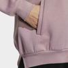 adidas Худи с полосатой нашивкой-логотипом, женское, с длинным рукавом, повседневное, спортивное, волшебный фиолетово-розовое, верхняя одежда HM2811