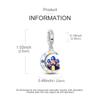 Charm 925 Silver Beads Pendant Magic Cube Butterfly Cat Dangle Fit Original Bracelet Necklace Charms Jewelry Gift