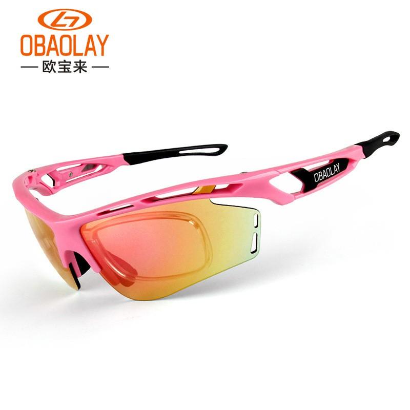 Polarized Cycling Sunglasses Men Women TR90 Frame Replaceable Lenses Adjustable Nose Pad Windproof Sport Eyewear