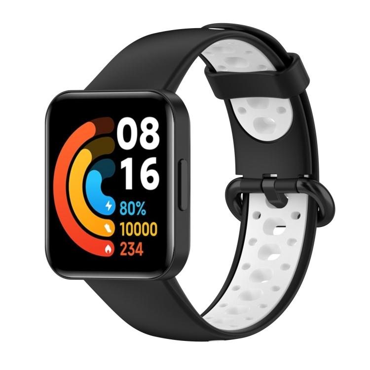 Двухцветный смешанный силиконовый ремешок для часов Xiaomi Redmi Watch 2 Lite