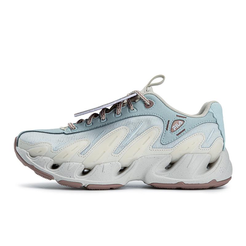 FILA VETTA Abrasion Resistant Lightweight Breathable Low top Chunky Sneakers Women's Fresh Mint Green/Sprout Green F12W621102FCR