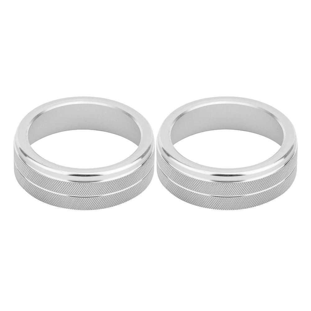 2 шт./компл., автомобильное кольцо климат-контроля переменного тока, накладка на ручку для автомобиля Nissan Rogue X-Trail Qashqai