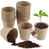 24x Peat Pots Seedlings 8cm Biodegradable Seedlings Seedlings