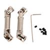 2Pcs RC Car Drive Shaft High Strength Steel Structure RC Car Upgrades Parts for FMS FCX24 124