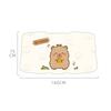 Cute Capybara Cartoon Retractable Car Front Windshield Sun Shade Umbrella