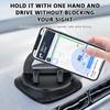 SEAMETAL Dashboard Car Phone Holder Adjustable 360 Rotation Phone Holder Washable Silicone Anti-Slip Stable Smartphone Support