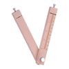 Adjustable Wooden Strip and Strap Belt Cutter Leather Hand Cutting DIY Craft Tool With 5 Blades
