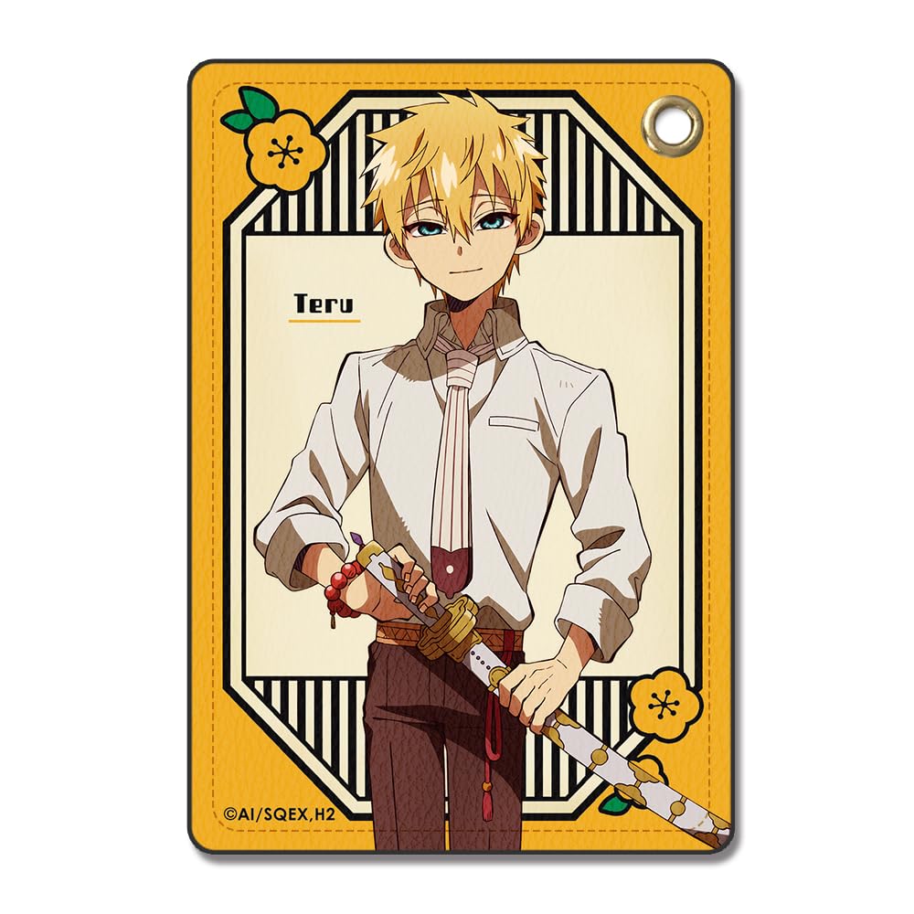 2 Leather Pass Case Minamoto Teru Toilet-Bound Hanako-kun LPAN-H005-m04