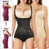 Women Shapewear Bodysuit Tummy Control Bodysuits Waist Trainer Body Shaper Postpartum Recovery Corset Seamless Slimming Underwear