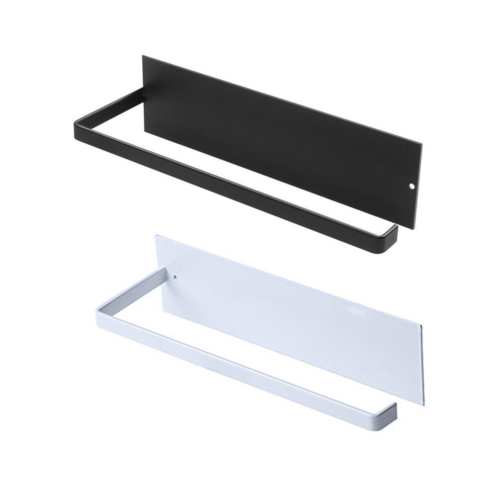 Настенный держатель для рулонной бумаги, вешалка для полотенец для ванной комнаты, без ударов