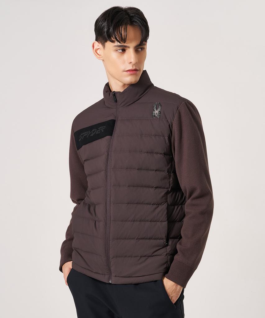 Spyder Men'S Hybrid Lightweight Down Jacket Spkwcndj201Mbrw
