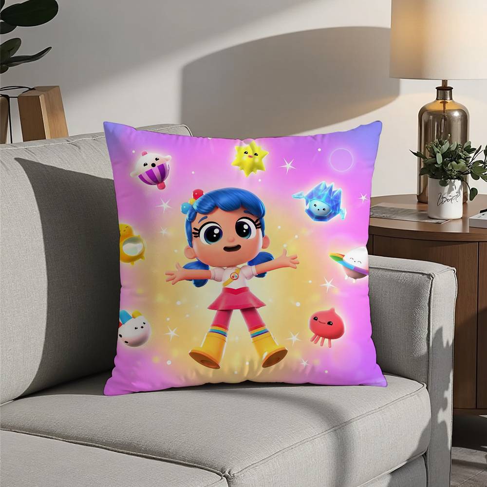 Наволочка для подушки Т-Истинная и Королевство Радуги, квадратная, двусторонняя печать, чехол для подушки для дивана, домашнего декора спальни, подарок