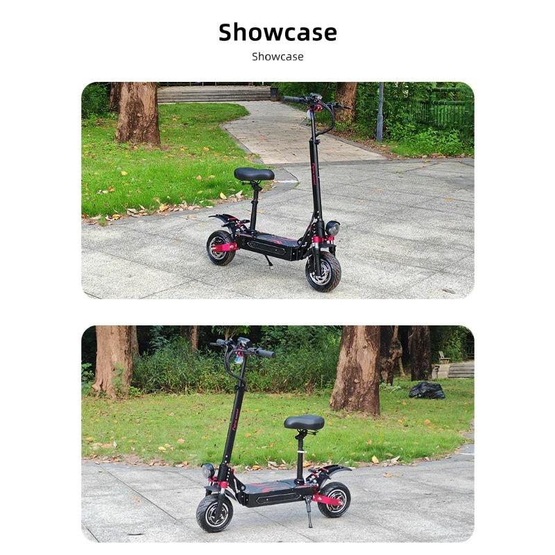 BOYUEDA Q7Pro Max E-Scooter 3200W Dual Motor 52V28AH Battery NFC Activated App Control Escooter Silent Tires Electric Scooter