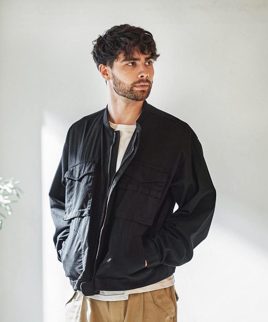 GORDON MILLER Куртка хлопковая саржа Garage Blouson L Размер черный 1663142 Мужская