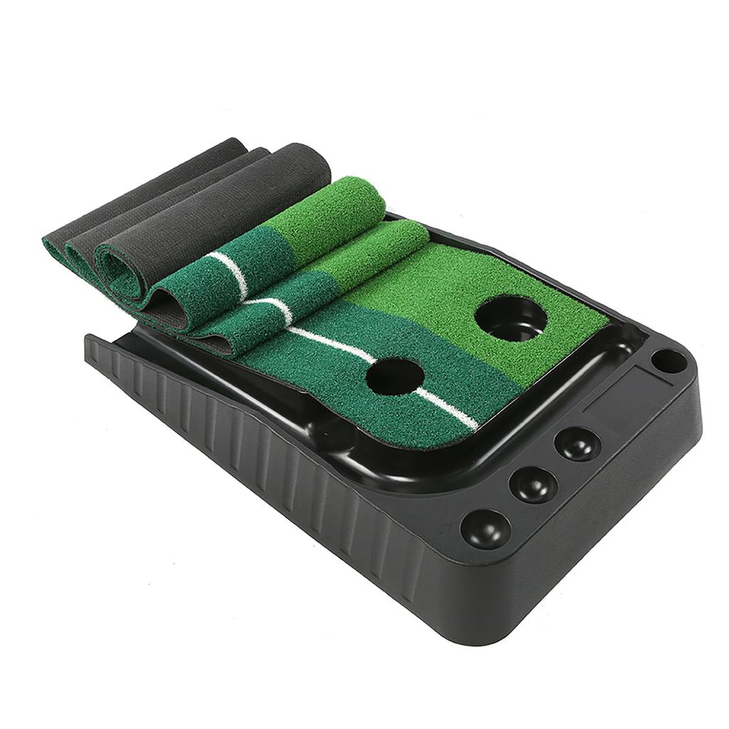 Коврик для гольфа с зеленой травой для игры в гольф, тренировочный коврик для возврата мяча, оборудование для тренировок