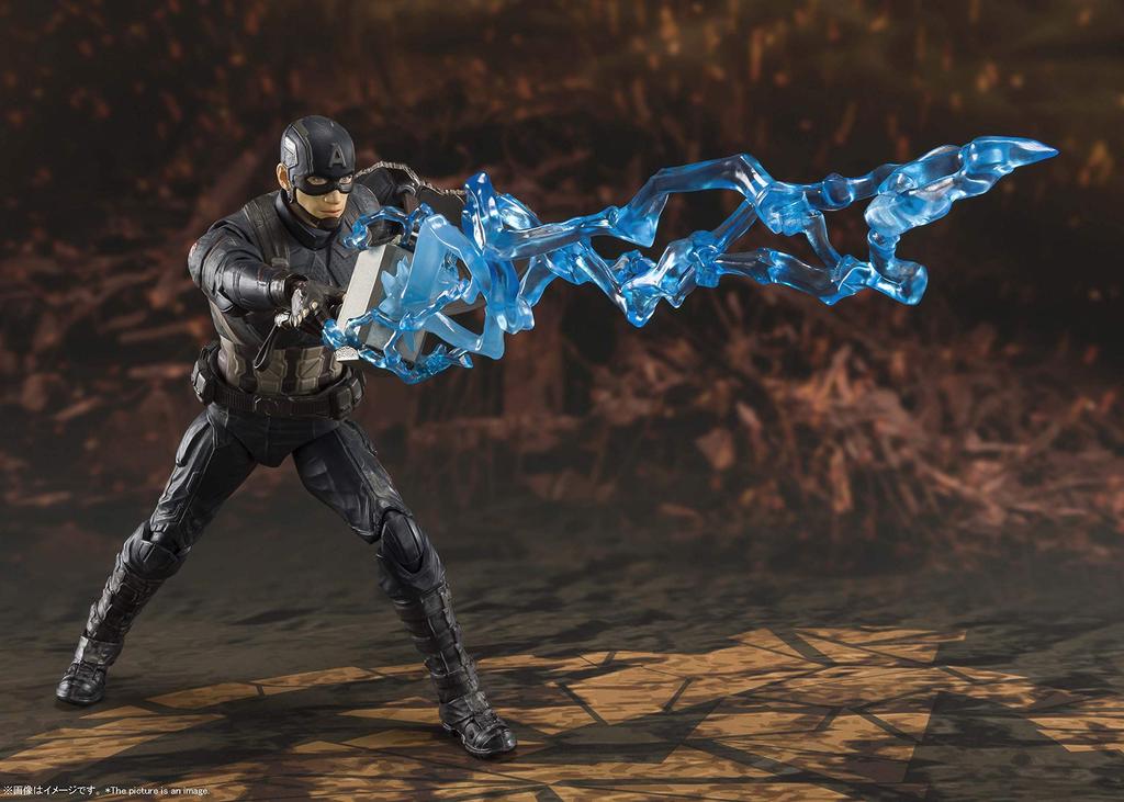 TAMASHII NATIONS Avengers Captain America 150mm Painted Movable Figure S.H.Figuarts -FINAL BATTLEEDITION-(Avengers/End Game) Approx. PVC&ABS