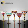 Бокалы для коктейлей, цветные бокалы для красного вина ручной работы, бокалы для шампанского, креативные бокалы для вина, бокалы для вина, барные аксессуары Barwar