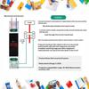 Digital Three Phase Voltage Meter LED Display Modular Design Anti-interference for Communication Base Station Power Supply Monitoring