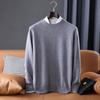 100% Wool Sweater Men Winter Soft Warm Knit Pullover Autumn Wool Jumper Man Cashmere Sweaters Knit Top Long Sleeve